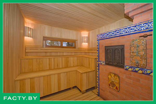 Кирпичная печь для бани