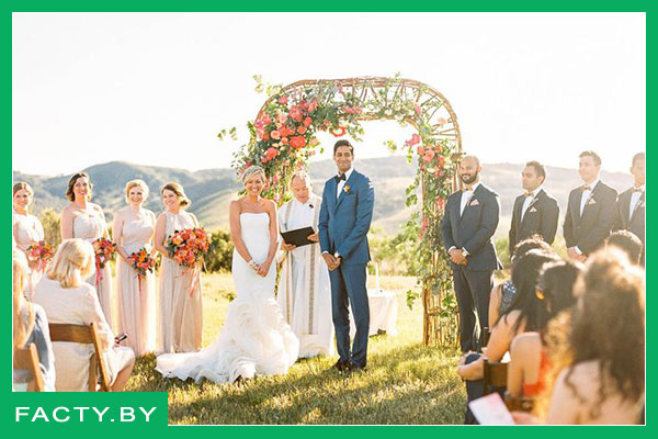 Особенности свадьбы в американском стиле