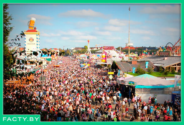 праздник пива Октоберфест – Wiesn