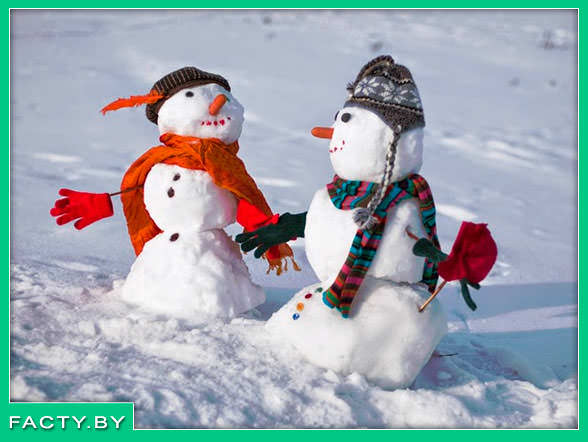 Снеговики В Скандинавии