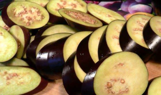 Баклажан - низкокалорийный продукт