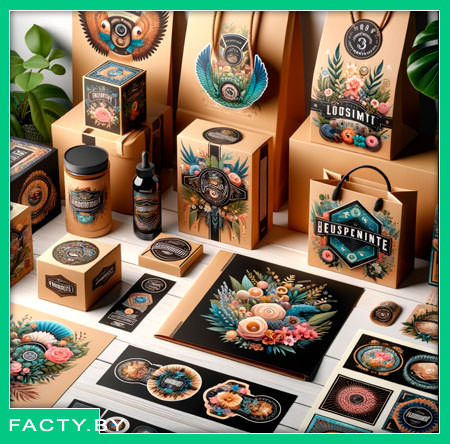 24print Дизайн наклеек для упаковки