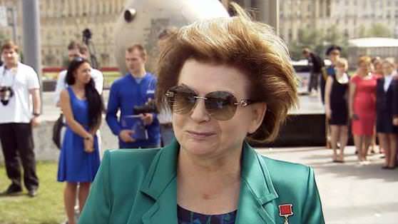 Терешкова сильно постарела но ведет еще здоровый образ жизни