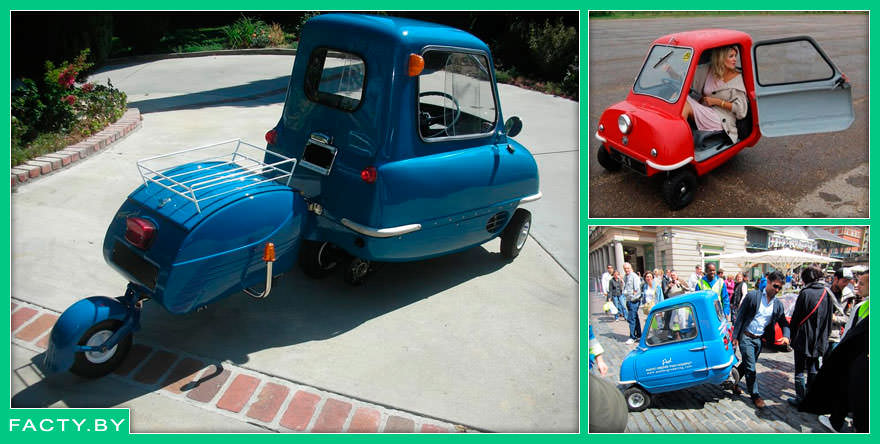 Самый маленький автомобиль был Peel P50