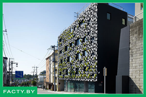 Многофункциональное здание от Kengo Kuma & Associates. Одавара, Япония.