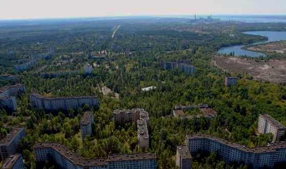 Огромный город призрак Припять