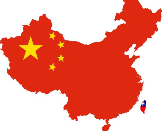 Карта Китая