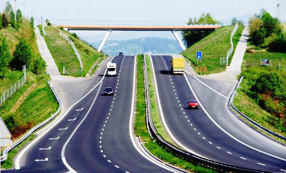 Скоростная трасса в Чехии