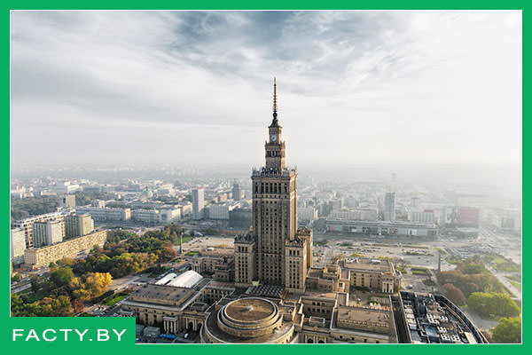 В Варшаву на 4 дня из Беларуси